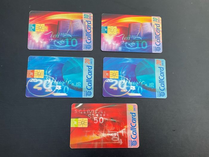 Telecom Eireann Irish culture themed callcards 1996