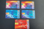 Telecom Eireann Irish culture themed callcards 1996