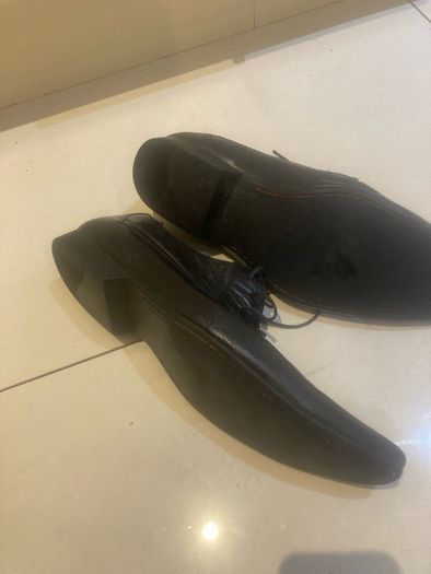 Mens Black Dress Shoes (Vintage Style)