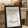 Custom "Where We Got Engaged" Mirror Frame Image 2