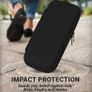 Carry Case Compatible with Nintendo Switch and New Switch OLED Console - Black Protective Hard Portable Travel Carry Case Shell Pouch with Pockets for Accessories and Games (FREE POSTAGE) Image 5