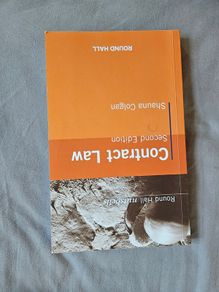 contract law 2nd edition (Round Hall Nutshells) (Shauna Colgan)