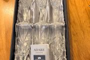 Newgrange Crystal Champagne Flutes Set of 6, Boxed