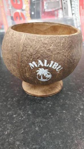 Malibu coconut cocktail cups.[box of 6]