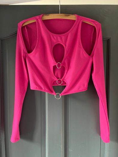 SHEIN ladies cut out top size