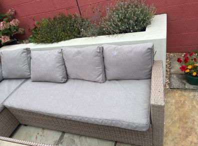 Garden furniture cushions