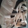 new ankle socks with satin ribbons adult Image 2