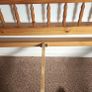 Solid Wood Double Bed Frame Good Condition Image 4