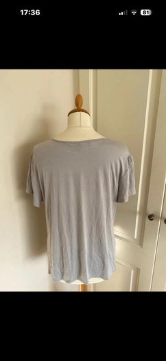 Betty Jackson grey viscose top size 18