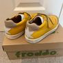 Froddo miroko dark yellow with white star trainers Image 2