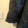Woman's Black Cape Coat Image 6