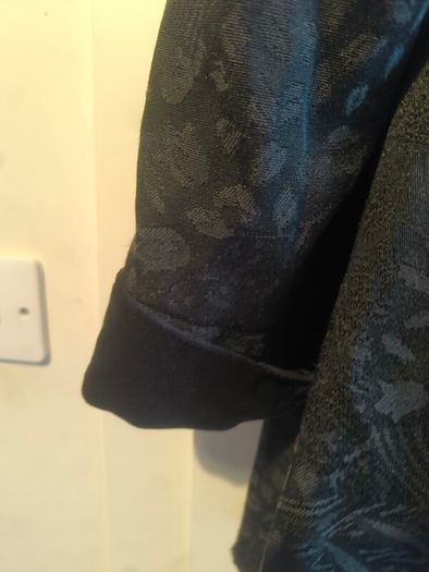 Woman's Black Cape Coat