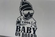 Cool Baby On Board Cool Dude Sticker for car decal vinyl