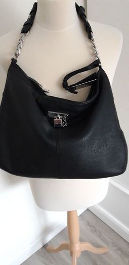 Episode High Quality Black Leather Bag