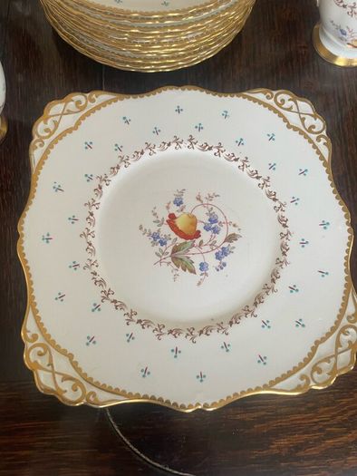 Vintage Tuscan Fine Bone Tea Set - 12 settings
