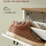 Vintage 3 Door Shoe Storage Cabinet Freestanding 18-24 Pairs Image 6