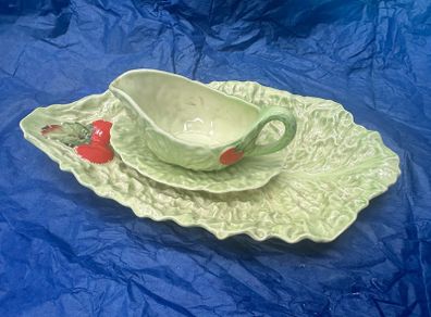 Salad Plate & Jug - Carlton ware