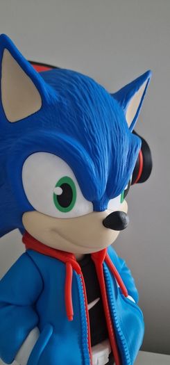 Sonic the Hedgehog Urban Vibes - 3D Fan Art Print (46cm)