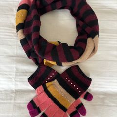 Alice Hannah Scarf/Gloves Set