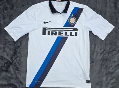 Inter Milan 2011-12 Away Jersey Mens Medium