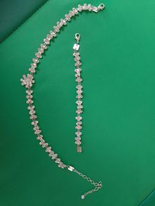 newbridge jewellery bundle (1 necklace 1 bracelet 2earrings)