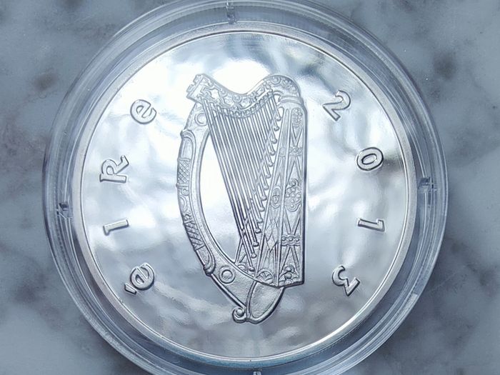Ireland 15 Euro Silver (.925) Proof Coin 2013 - The Lockout