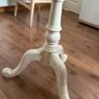 Solid Hardwood Vintage-Style Round Side Table Image 7
