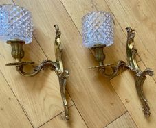 Pair of wall lights