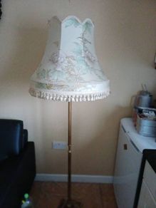 1950/60s Brass Floor Lamp