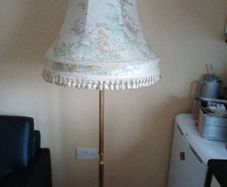 1950/60s Brass Floor Lamp