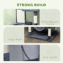206cm Cat Tree, Multi-Level Cat Tower with Scratching Posts and Board, Beds, Condos, Platforms, Toy Balls, Dark Grey Image 6