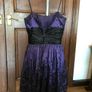 Morgan & Co Purple Dress Image 3