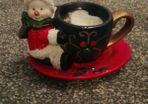 Christmas tea light decoration