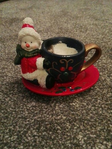 Christmas tea light decoration