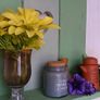 Rustic Floating Shelf / Coat Rack with hooks. Image 7