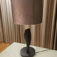 Table lamp and shade