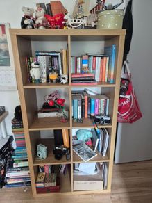 Ikea oak kallax 2x4