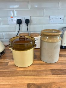 T.Granville Stoneware Pot & Other