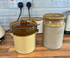 T.Granville Stoneware Pot & Other