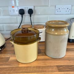 T.Granville Stoneware Pot & Other