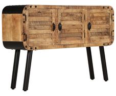 Sideboard Solid Mango Wood 120x30x76 cm