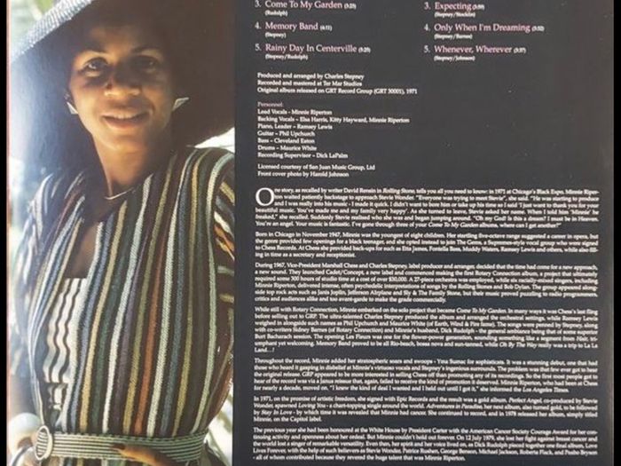 Minnie Ripperton  |  Come To My Garden