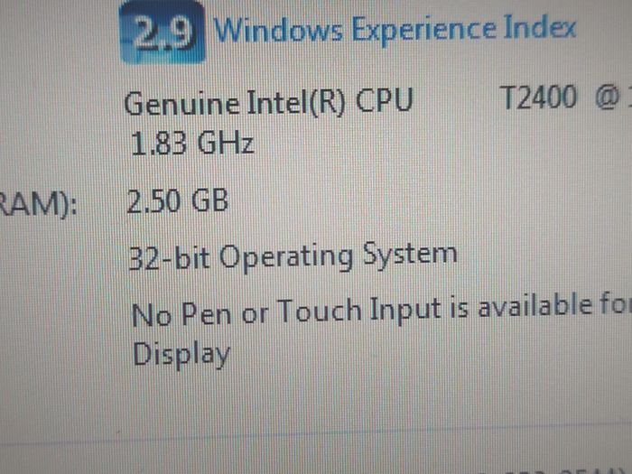 Vintage DELL Lastitude, Model D620, Intel CPU T2400, 1.83GHz, 2.5GB Ram, Windows 7 Professional, 32bit, Opera, Firefox and Chrome, in excellent condition