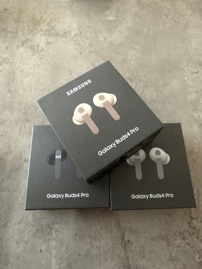 Samsung Buds 4 Pro - New Sealed - Black White Pink - Receipt