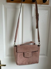 Parfois Suede Pink bag