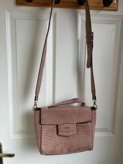 Parfois Suede Pink bag