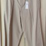 M&S Pure Cotton Pleat Front Barrel Leg Chinos Size UK 14 Short Image 8