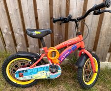 Bike Disney Cars (Lighting McQueen)