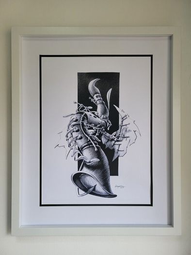 Flight in Arpeggio | Art Print | framed