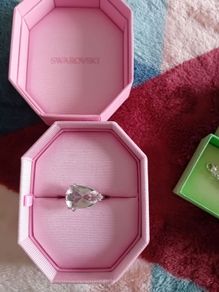 Swarovski ring and bracelet